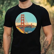 T-Shirt Herren Golden Gate