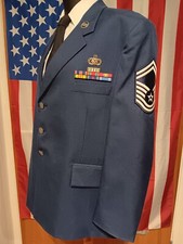 Original US Air Force Uniform Blue Dress, Senior Master Sergeant
