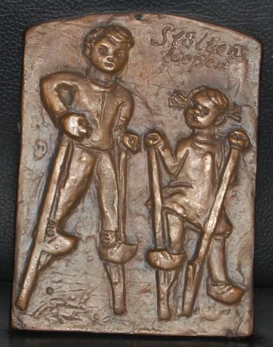 Kleines wandrelief messing - wandrelief,