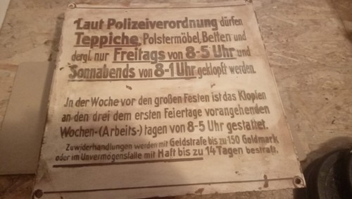 Polizeiverordnung blechschild - polizeiverordnung,