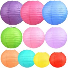 Papierlaternen Set, Lampions
