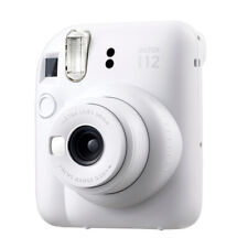 Fuji Instax Mini 12 Clay White Weiß Sofortbildkamera  Sofortbild Kamera