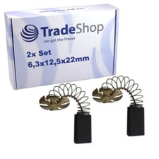 2x Motorkohlen Kohlebürsten