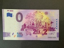 Null-0-Euro-Souvenir-Schein 2022-1 # PF 2022 - Happy New Year # IS