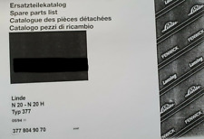 Linde Ersatzteilekatalog - Hubwagen Niederhubwagen - N20-N20H Typ377 -3778049070