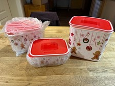 Tupperware Plätzchendosen Set - 3 Teilig - Neu
