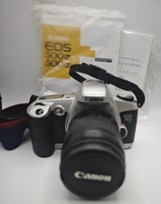 Canon EOS 500N Analog Spiegelreflexkamera mit Objektiv 28-80mm Kamera