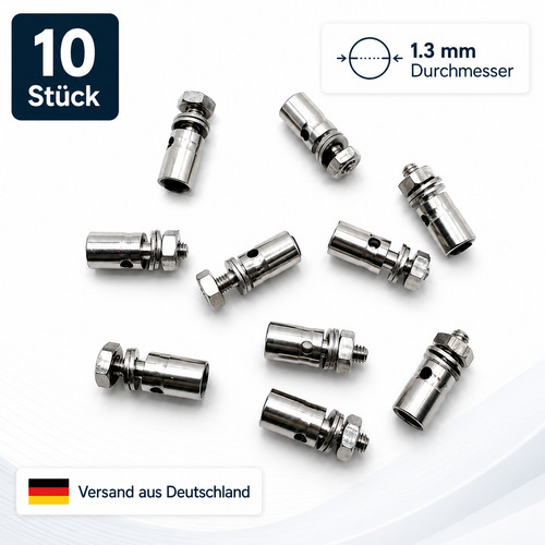 10x gestängeanschluss - rc,