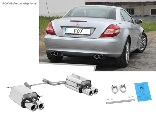 Duplex sportauspuff mercedes - ,