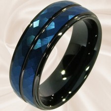 Trauringe für Hochzeit Partnerschaft Freundschaft aus Wolfram mit Wunschgravur