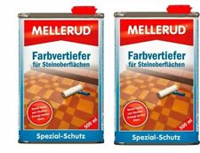 AKTION! 1Liter MELLERUD Farbvertiefer Schiefer Marmor Naturstein Treppen Granit
