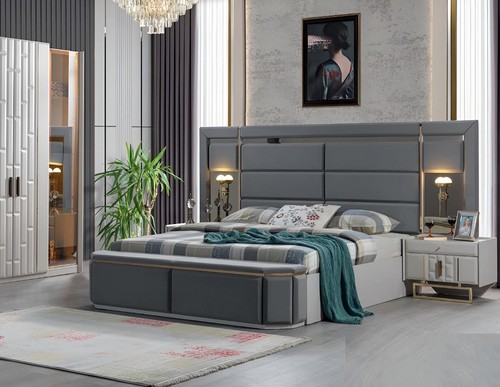 Schlafzimmer komplett bett - bett, 2x
