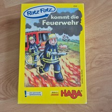 HABA "Ratz Fatz kommt die Feuerwehr" Lernspiel Würfelspiel ab 3 - super Zustand