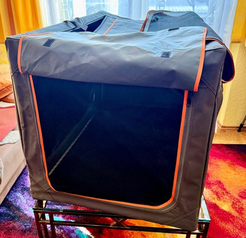 Faltbare hunde nylonbox - hunde-nylonbox, alu