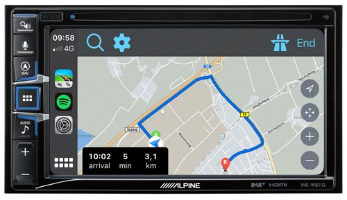 Alpine ine w611d - ine-w611d, 2-din