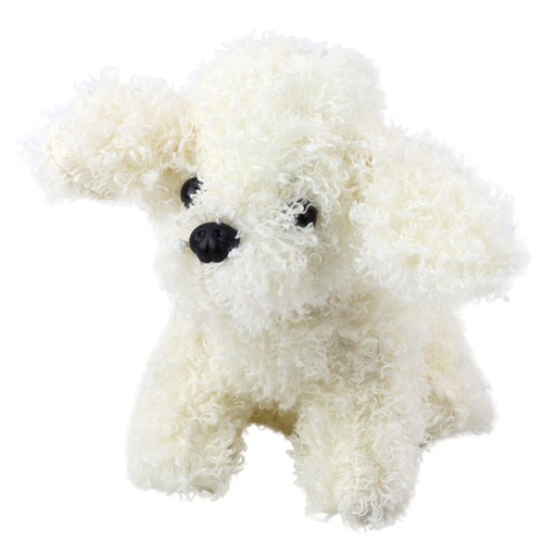 Plüschtier zwergpudel hund - zwergpudel,