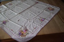 TEFLON Tischdecke quadratisch bedruckt 88 x 87 cm *** Motiv Ostern RAR