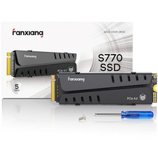 Fanxiang M.2 1TB NVMe 2TB 4TB SSD PS5 Game Interne Festplatte PCIe Gen4 7300/MBs
