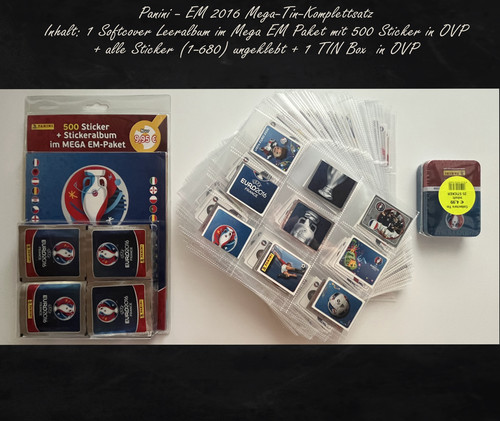 Panini euro 2016 - , komplett