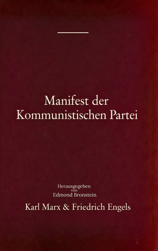 Manifest der kommunistischen - manifest,