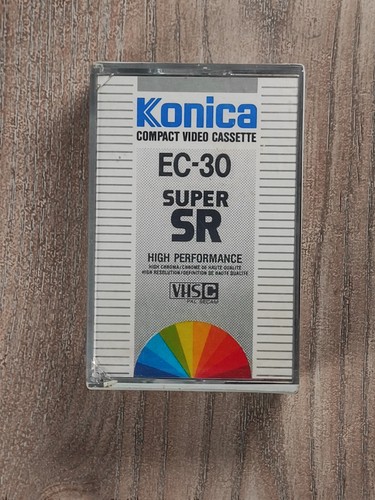 Konica super vhs c - super, vhs-c