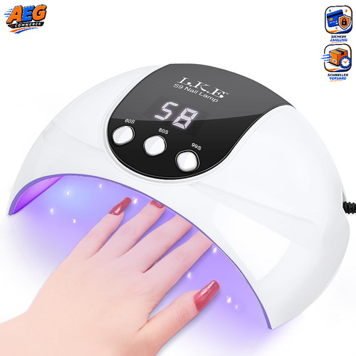 Lampe 54w gelnägel timer - uv,