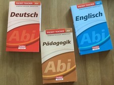 Pocket Teacher ABI ( Englisch,Deutsch,Pädagogik) 2011