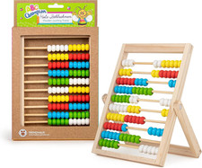 Holz-Zählrahmen für Grundschule ABC Champions 100er Rechenschieber