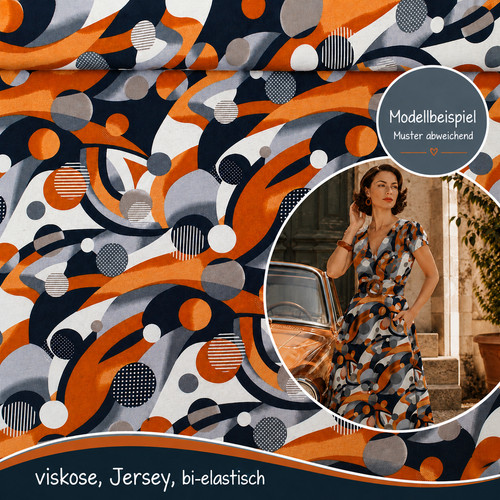 Viskose jersey elastisch - viskose-jersey, bi-elastisch
