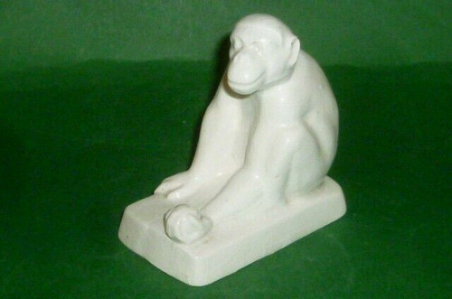 Alte porzellanfigur affe - porzellanfigur,