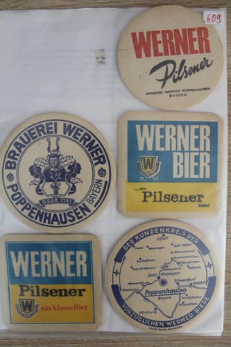 Versch bierdeckel - versch.,