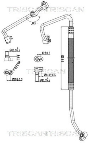 Hochdruck-/Niederdruckleitung