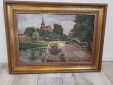 antike Öl Gemälde Malerei