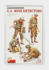 1:35 Miniart Figuren USA Minensuchgeräte Bausatz Modell MA35251