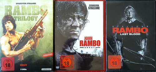 Rambo komplett uncut - 1-5,