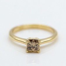 Ring 585/14K Gelbgold Diamant