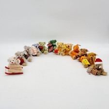 Steiff Ewiger Kalender Bienenstock 12 Monatsbären limitiert 2001 10 cm