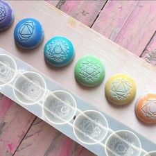 DIY Silikonform Chakra Symbole