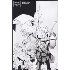 Quested Vol 2 #1 Cover H B&W Jacinto Variant