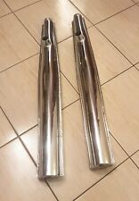 Auspuff Endschalldämpfer Dnepr MT 2 Stück verchromt *