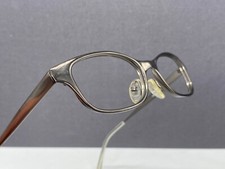 Jean Lafont Brille Damen silber Gun grün Oval Eckig 100 titan Tabou NP: 399€