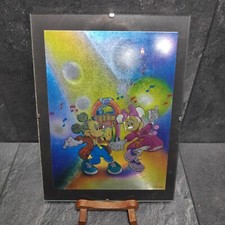 Dufex Foil Art Disney Mickey Mouse Bild Glanzbild Minnie Mouse tanzen Micky Maus