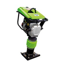 ZIPPER Vibrationsstampfer Verdichter Grabenstampfer 10KN mit Fahrwerk ZI-RAM80C