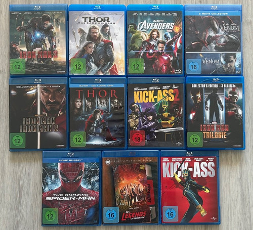 Marvel superhelden blu ray - superhelden, blu-ray