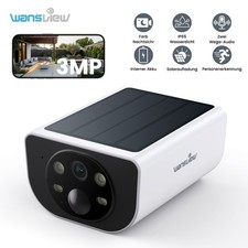 Wansview Solar KAMERA FUNK WLAN WIFI IP NETZWERK Outdoor AUßEN ÜBERWACHUNGSKAMER