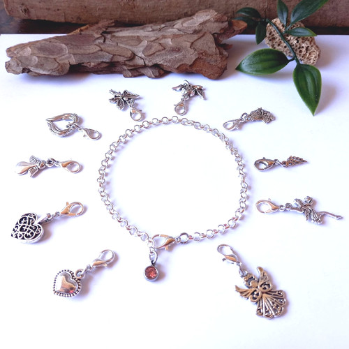 Bettelarmband mit charms - 10,