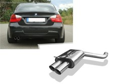  Sportauspuff BMW 3er E90 E91 E92 325d 330d Limo Touring Coupe 2x80 doppelw.