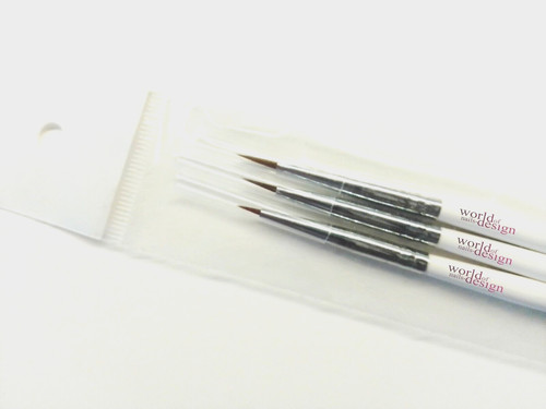 Pinsel set teilig weiss - teilig,
