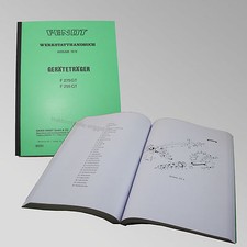 Fendt Werkstatthandbuch Geräteträger F 255 GT Traktor Trecker Schlepper 9000