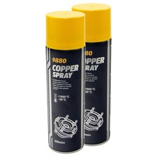 Kupferpaste 2 x 500 ml MANNOL 9880 Kupfer Spray Bremspaste Schmiermittel Fett